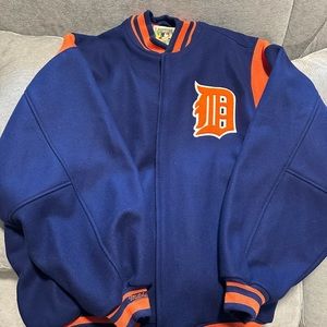 Detroit Tigers Wool Jacket size 4XL (60), by Mitchell & Ness